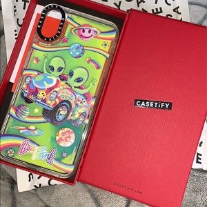 Lisa Frank X Casetify glow in the dark case